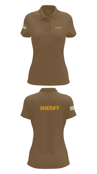 Womens Short Sleeve Performance Polo, Dorchester County Sheriffs office, , Teamtime, Team time, sublimation, custom sports apparel, team uniforms, spirit wear, spiritwear, sports uniforms, custom shirts, team store, custom team store, fundraiser sports, apparel fundraiser