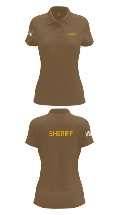 Dorchester County Sheriffs office 81126244 Women's Short Sleeve Performance Polo  - 14