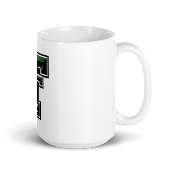 Thomas Fay Custer Marching Band 91481918 White Glossy Mug - Large