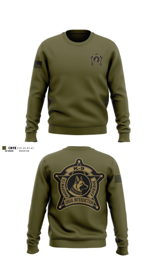 Crew Neck Sweatshirt, Magoffin county sheriff department, Police, Teamtime, Team time, sublimation, custom sports apparel, team uniforms, spirit wear, spiritwear, sports uniforms, custom shirts, team store, custom team store, fundraiser sports, apparel fundraiser