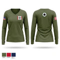 The Clays 82005128 Women's Long Sleeve V-neck Shirt - 1