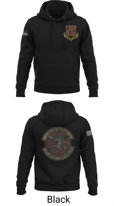 125th Tactical Aircraft Maintenance SQ 70898638 Hoodie - 35
