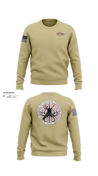 Crew Neck Sweatshirt, MCTID, Army, Teamtime, Team time, sublimation, custom sports apparel, team uniforms, spirit wear, spiritwear, sports uniforms, custom shirts, team store, custom team store, fundraiser sports, apparel fundraiser