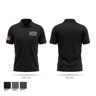 Short Sleeve Performance Polo, Camden Police Department, Police, Teamtime, Team time, sublimation, custom sports apparel, team uniforms, spirit wear, spiritwear, sports uniforms, custom shirts, team store, custom team store, fundraiser sports, apparel fundraiser