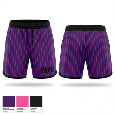 F.A.F.O 48006283 Athletic Shorts With Pockets - 1