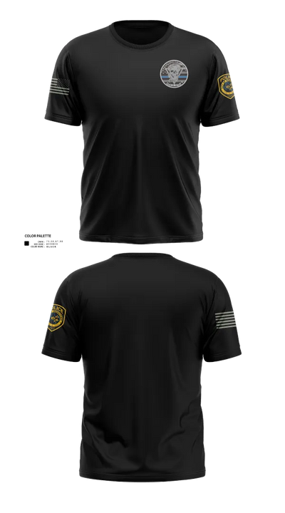 Robstown Police Department Narcotics Division Short Sleeve Performance Shirt - 60