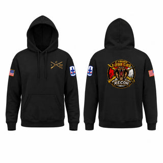 Hoodie, C-Troop 1-299 CAV, National Guard, Teamtime, Team time, sublimation, custom sports apparel, team uniforms, spirit wear, spiritwear, sports uniforms, custom shirts, team store, custom team store, fundraiser sports, apparel fundraiser