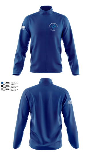 Fleece Jacket, Prince William Bike Team, , Teamtime, Team time, sublimation, custom sports apparel, team uniforms, spirit wear, spiritwear, sports uniforms, custom shirts, team store, custom team store, fundraiser sports, apparel fundraiser