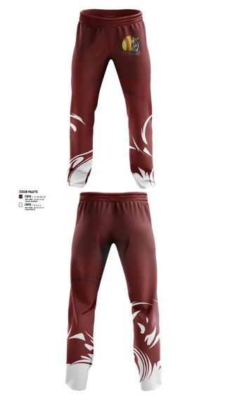 Sweatpants, Pensacola High Lady Tigers, Softball, Teamtime, Team time, sublimation, custom sports apparel, team uniforms, spirit wear, spiritwear, sports uniforms, custom shirts, team store, custom team store, fundraiser sports, apparel fundraiser