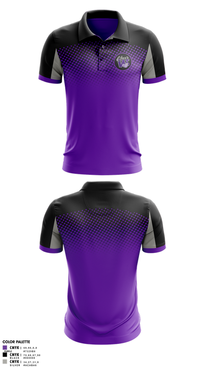 Soledad Warriors Cheer 6836967 Short Sleeve Performance Polo - 1