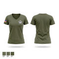 Franklin County Sheriff's Department Women's Short Sleeve V-neck Shirt - 1