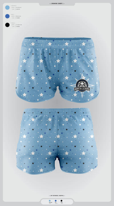 North Stars 68588032 Women's Shorts - 1