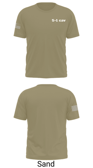 Old School Cotton Feel Shirt, 5-1 cav, Army, Teamtime, Team time, sublimation, custom sports apparel, team uniforms, spirit wear, spiritwear, sports uniforms, custom shirts, team store, custom team store, fundraiser sports, apparel fundraiser