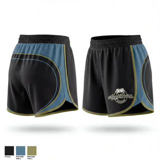 Womens Shorts, Angel’s Boxing Academy, Spirit Store, Teamtime, Team time, sublimation, custom sports apparel, team uniforms, spirit wear, spiritwear, sports uniforms, custom shirts, team store, custom team store, fundraiser sports, apparel fundraiser