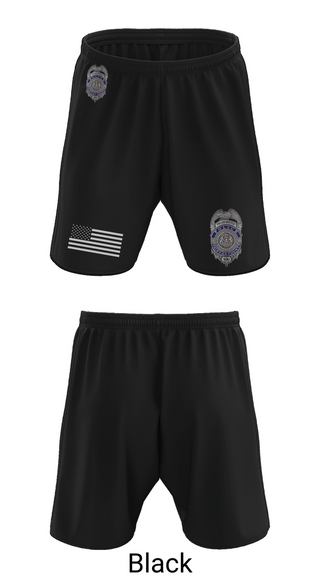 Athletic Shorts With Pockets, Reston Midnights B Squad, Police, Teamtime, Team time, sublimation, custom sports apparel, team uniforms, spirit wear, spiritwear, sports uniforms, custom shirts, team store, custom team store, fundraiser sports, apparel fundraiser
