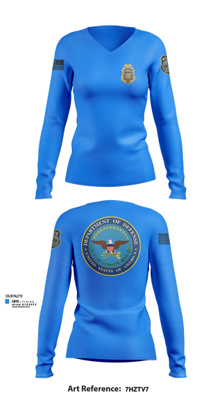Womens Long Sleeve Vneck Shirt, Delta, , Teamtime, Team time, sublimation, custom sports apparel, team uniforms, spirit wear, spiritwear, sports uniforms, custom shirts, team store, custom team store, fundraiser sports, apparel fundraiser
