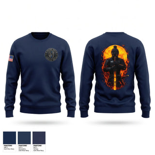 Crew Neck Sweatshirt, US Federal Law Enforcement, Police, Teamtime, Team time, sublimation, custom sports apparel, team uniforms, spirit wear, spiritwear, sports uniforms, custom shirts, team store, custom team store, fundraiser sports, apparel fundraiser