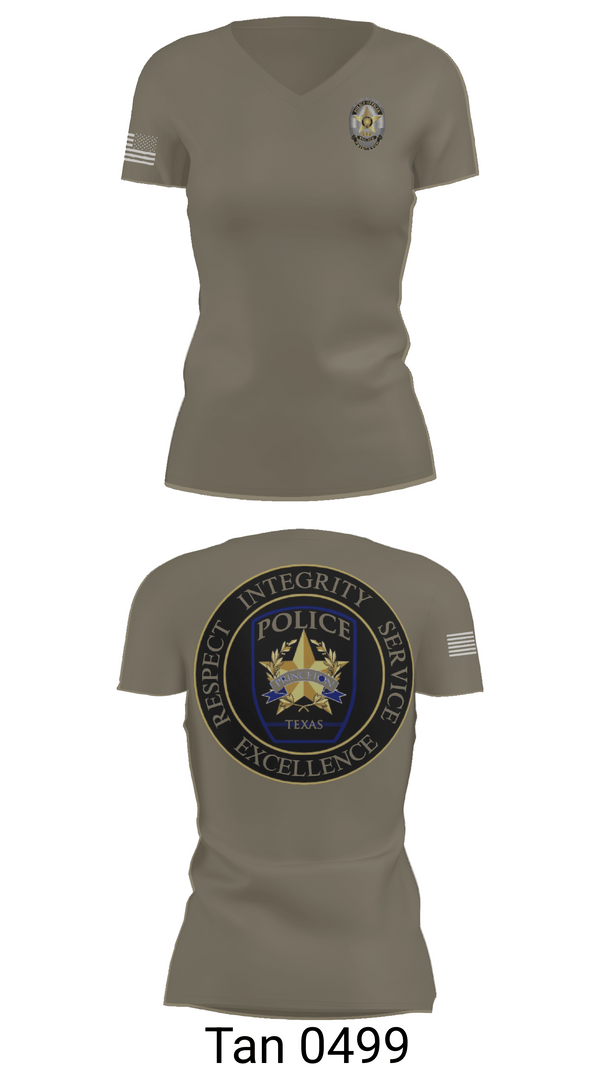 Womens Short Sleeve Vneck Shirt, Princeton Police Department, Police, Teamtime, Team time, sublimation, custom sports apparel, team uniforms, spirit wear, spiritwear, sports uniforms, custom shirts, team store, custom team store, fundraiser sports, apparel fundraiser