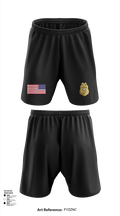 New Ellenton Police Department 612730 Athletic Shorts With Pockets - 1