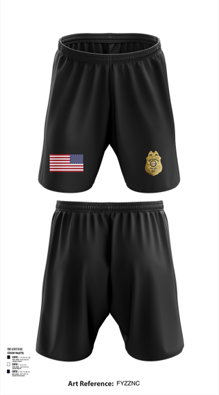 Athletic Shorts With Pockets, New Ellenton Police Department, Police, Teamtime, Team time, sublimation, custom sports apparel, team uniforms, spirit wear, spiritwear, sports uniforms, custom shirts, team store, custom team store, fundraiser sports, apparel fundraiser