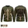 1ST SQUADRON, 299TH CAVALRY REGIMENT HAWAII ARMY NATIONAL GUARD 91-1227 ENTERPRISE AVENUE KAPOLEI, HAWAII 96707-2150 75233895 Crew Neck Sweatshirt - 1