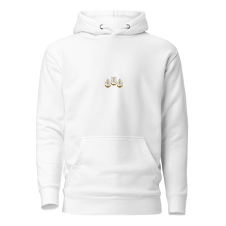 Unisex Hoodie - 1 - White