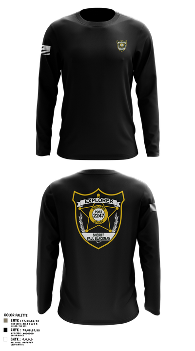Explorer Post 2247 23554077 Long Sleeve Performance Shirt 3