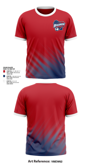 Short Sleeve Performance Shirt, Wisconsin Youth Soccer Association, Men's Soccer, Teamtime, Team time, sublimation, custom sports apparel, team uniforms, spirit wear, spiritwear, sports uniforms, custom shirts, team store, custom team store, fundraiser sports, apparel fundraiser