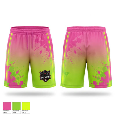 Hackers Baseball Club Athletic Shorts With Pockets - 1