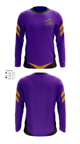 Long Sleeve Performance Shirt, Camden Panthers, Wrestling, Teamtime, Team time, sublimation, custom sports apparel, team uniforms, spirit wear, spiritwear, sports uniforms, custom shirts, team store, custom team store, fundraiser sports, apparel fundraiser