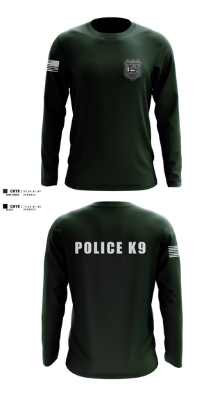 Long Sleeve Performance Shirt, Gouldsboro Police, Police, Teamtime, Team time, sublimation, custom sports apparel, team uniforms, spirit wear, spiritwear, sports uniforms, custom shirts, team store, custom team store, fundraiser sports, apparel fundraiser