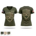 Orrville Police Department Women's Short Sleeve V-neck Shirt - 1