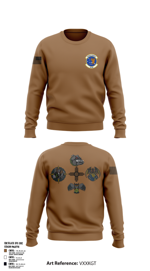 Crew Neck Sweatshirt, 49 LRS, Air Force, Teamtime, Team time, sublimation, custom sports apparel, team uniforms, spirit wear, spiritwear, sports uniforms, custom shirts, team store, custom team store, fundraiser sports, apparel fundraiser