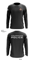 Citizen Pottawatomie nation Police Department  Long Sleeve Performance Shirt - 3
