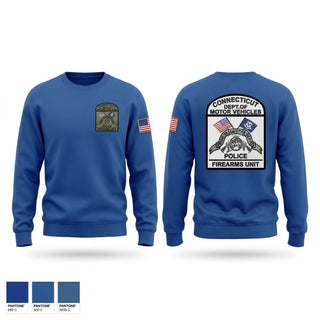 Crew Neck Sweatshirt, CT DMV, Police, Teamtime, Team time, sublimation, custom sports apparel, team uniforms, spirit wear, spiritwear, sports uniforms, custom shirts, team store, custom team store, fundraiser sports, apparel fundraiser
