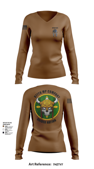 Womens Long Sleeve Vneck Shirt, Spartans, , Teamtime, Team time, sublimation, custom sports apparel, team uniforms, spirit wear, spiritwear, sports uniforms, custom shirts, team store, custom team store, fundraiser sports, apparel fundraiser