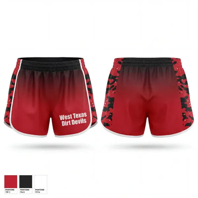 West Texas Dirt Devils 21249839 Women's Shorts - 1