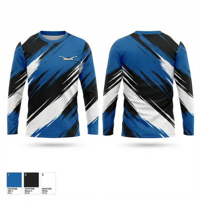 Detroit Masters Swim Club and Detroit 100 74268751 Long Sleeve Performance Shirt 1