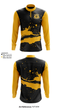 Glencoe yellow jackets 59158165 Quarter Zip Jacket - 1