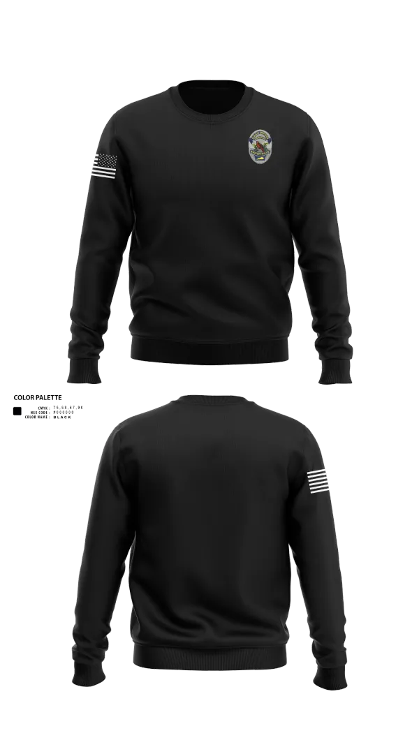 Crew Neck Sweatshirt, Radcliff Police Department, , Teamtime, Team time, sublimation, custom sports apparel, team uniforms, spirit wear, spiritwear, sports uniforms, custom shirts, team store, custom team store, fundraiser sports, apparel fundraiser