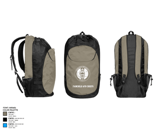 Gear Bag, Fairchild AFB Chiefs, Air Force, Teamtime, Team time, sublimation, custom sports apparel, team uniforms, spirit wear, spiritwear, sports uniforms, custom shirts, team store, custom team store, fundraiser sports, apparel fundraiser