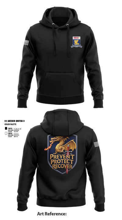 97TH Chemical Battalion 45931248 Hoodie - 2