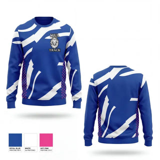 Crew Neck Sweatshirt, LWA Track, Track & Field, Teamtime, Team time, sublimation, custom sports apparel, team uniforms, spirit wear, spiritwear, sports uniforms, custom shirts, team store, custom team store, fundraiser sports, apparel fundraiser
