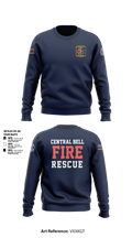 Central Bell County Fire Rescue  Crew Neck Sweatshirt - 1