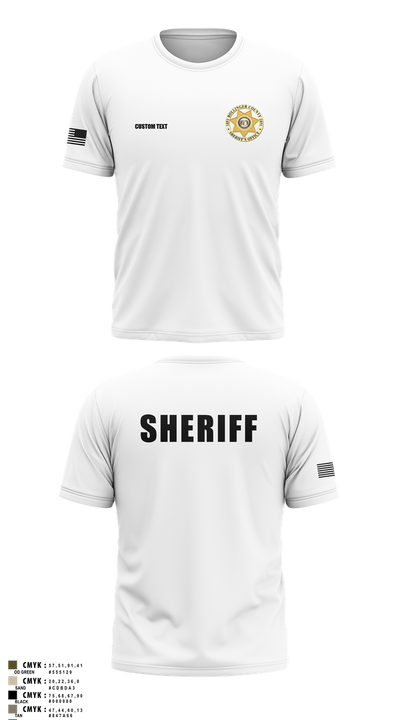 Bollinger County Sheriff’s Office 45946847 Short Sleeve Performance Shirt - 12