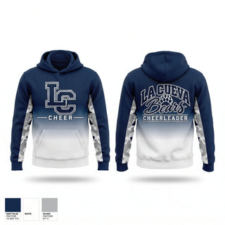 Hoodie, La Cueva Bears, Cheer, Teamtime, Team time, sublimation, custom sports apparel, team uniforms, spirit wear, spiritwear, sports uniforms, custom shirts, team store, custom team store, fundraiser sports, apparel fundraiser