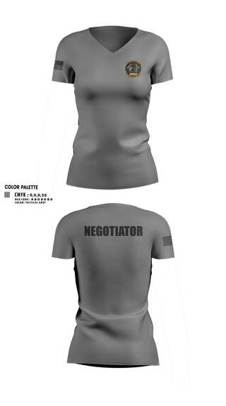 Womens Short Sleeve Vneck Shirt, EDGE SWAT, Police, Teamtime, Team time, sublimation, custom sports apparel, team uniforms, spirit wear, spiritwear, sports uniforms, custom shirts, team store, custom team store, fundraiser sports, apparel fundraiser