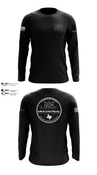 Long Sleeve Performance Shirt, MMI TACTICAL, , Teamtime, Team time, sublimation, custom sports apparel, team uniforms, spirit wear, spiritwear, sports uniforms, custom shirts, team store, custom team store, fundraiser sports, apparel fundraiser