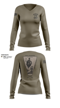 Bco 1-167IN 28684524 Women's Long Sleeve V-neck Shirt - 13