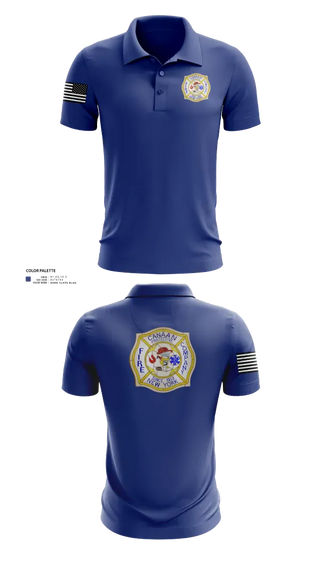 Short Sleeve Performance Polo, Canaan Protective Fire Company, Fire Department, Teamtime, Team time, sublimation, custom sports apparel, team uniforms, spirit wear, spiritwear, sports uniforms, custom shirts, team store, custom team store, fundraiser sports, apparel fundraiser